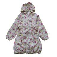 TU kurtka parka wiatrówka w kwiaty 122/128 cm