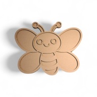 Wysypywanka sensoryczna kartonowa "Motyl" duży rozmiar