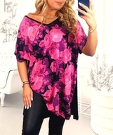 DUŻA BLUZKA-TUNIKA--PLUS SIZE----50,52,54,56-2xl, 3xl,4xl,5xl,6xl-