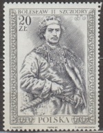 POLSKA - POCZET KRÓLÓW I KSIĄŻĄT - Bolesław Szczodry - 1989 - CZYSTY **