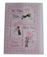 Kartka okolicznościowa ślubna na ślub