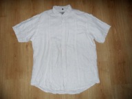 ANGELO 100% LEN jak NOWA LNIANA beż KOSZULA r XL 44