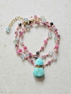 Naszyjnik N°55 | Perfumetka, amazonit