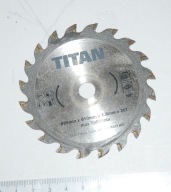 Titan TARCZA DO CIĘCIA DREWNA 85mm 10mm 20T