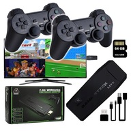 KONSOLA RETRO 20 000 GIER TV EMULATOR GRA TELEWIZYJNA 2 PADY BEZPRZEWODOWE