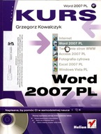 Kurs Word 2007 PL + CD Grzegorz Kowalczyk