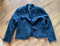 Czarny żakiet marynarka marie 40 42