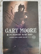 GARY MOORE & THE MIDNIGHT BLUES BAND AUTOGRAF
