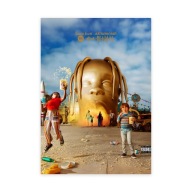 Plakat Travis Scott ASTROWORLD A2 42x59,4cm dekoracja ścienna