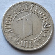 1 gulden 1932r Wolne Miasto Gdańsk Stan 3-/4+