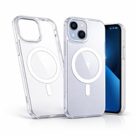 Etui iPhone 14 MagSafe przezroczyste ochronne case nowy solidny
