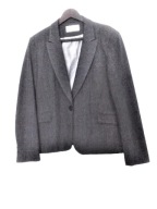 AMARANTO GRAFITOWY ELEGANCKI ŻAKIET 50