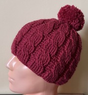 Czapka z wełny baby alpaka 100%