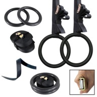 KÓŁKA GIMNASTYCZNE DO ĆWICZEŃ TRENING CROSSFIT CAŁEGO CIAŁA FITLI 23-23 CM