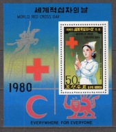 1980 Korea Czerwony Krzyż Mi blok 71 **