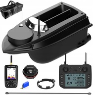 ŁÓDKA ZANĘTOWA WĘDKARSKA FLYTEC V030 GPS AUTO POWRÓT AKUMULATOR 20000MAH