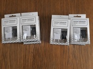 Ładowarka zasilacz USB samochodowa 12V + sieciowa 230V cena za 2 kpl.