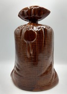 NIETYPOWA ceramiczna butelka 1L, WOREK, sygnowana