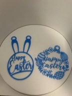 Zawieszki wielkanocne 3D „Happy Easter” 1 szt. – 6 zł / 2 szt. – 10 zł