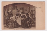 A.Grottger - widokówka z cyklu "Polonia" - Żałoba
