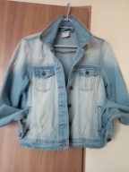 Kurtka Jeansowa Katana przetarcia Vero oOda  r. 40