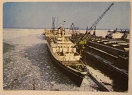 GDYNIA. m/s "Stefan Batory" w porcie, 1976 rok