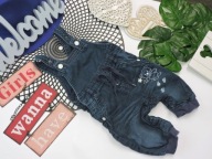 Name It - ogrodniczki jeans , miś r 62