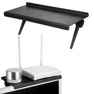 Półka nakładana na monitor TV regulowane nóżki antypoślizgowa