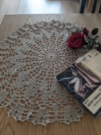 Serwetka obrus serwetki szydełkowe rękodzieło Hand Made cacko śr60