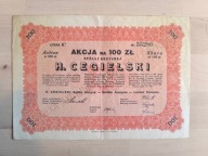 P104# ZAKŁADY H. CEGIELSKIEGO POZNAŃ 1929 ROK