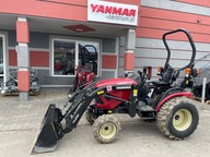YANMAR SA424 mini ciągnik 4x4 ładowacz czolowy; opony TURF