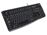 Klawiatura Logitech K120 USB QWERTY Czarna