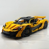 Klocki konstrukcyjne techniczne supercar auto sportowe model 1:8 + pudełko