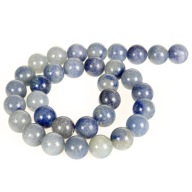 H5- AWENTURYN NIEBIESKI - kula - 12mm - 7 sztuk