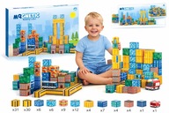 ZESTAW KREATYWNY DLA DZIECI XXL EDUKACYJNA ZABAWKA ROZWIJAJĄCA PREZENT 3+