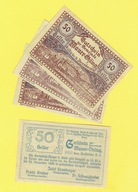 AUSTRIA 50 HELLER 1920 r. /80/ Mauer-Ohling