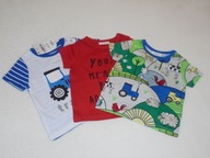 * NEXT * 3PAK BLUZECZEK 0-3 m-ce