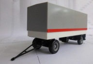 ~*~ ORYGINALNY HERPA..PRZYCZEPA..SKRZYNIA Z PLANDEKĄ..NEUTRALNA ~*~