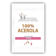 ACEROLA PROSZEK NATURALNA WITAMINA C 250g 25%