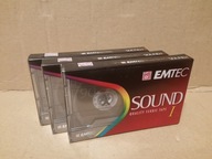 Kasety 3szt. BASF Emtec Sound 2x 90 i 1x 60
