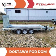 Przyczepa ciężarowa samochodowa przyczepka Temared Builder 4018/3 DOSTAWA