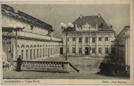 Pocztówka Warszawa Trasa W-Z Pałac pod Blachą do Gołcza