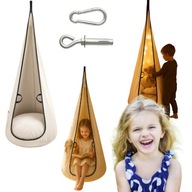 HUŚTAWKA KOKON DLA DZIECI VELVET, FOTEL WISZĄCY, KRZESŁO WISZĄCE