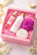Zestaw kosmetyków SPA | Idealny prezent dla kobiety | Różowe pudełko