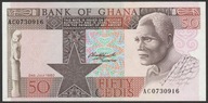 Ghana 50 cedis 1980 - stan bankowy UNC