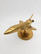 Figurka Mosiądz Samolot