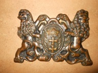 HERB GDANSKA STARA MIEDZIANA METALOPLASTYKA