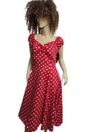 Collectif sukienka rozkloszowana GROCHY 38/40 NOWA