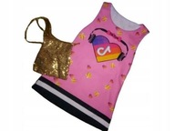 SUKIENKA DZIEWCZĘCA Z TOREBKĄ ROZM. 9-10 LAT (140)