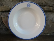 Głęboki Stary NOWY Talerz Obiadowy_SPOŁEM__LUBIANA PRL